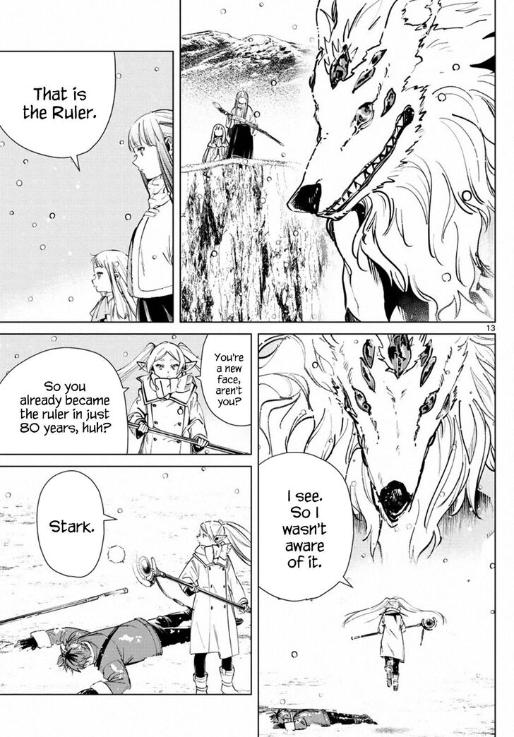 Frieren: Beyond Journey's End Manga Chapter 25 page 13 - The Village of the Sword scene