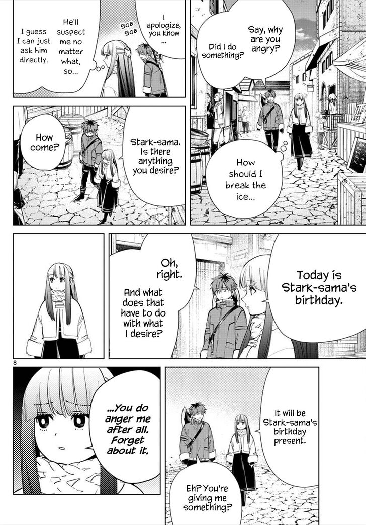 Frieren: Beyond Journey's End Manga Chapter 26 page 8 - A Gift to a Warrior scene