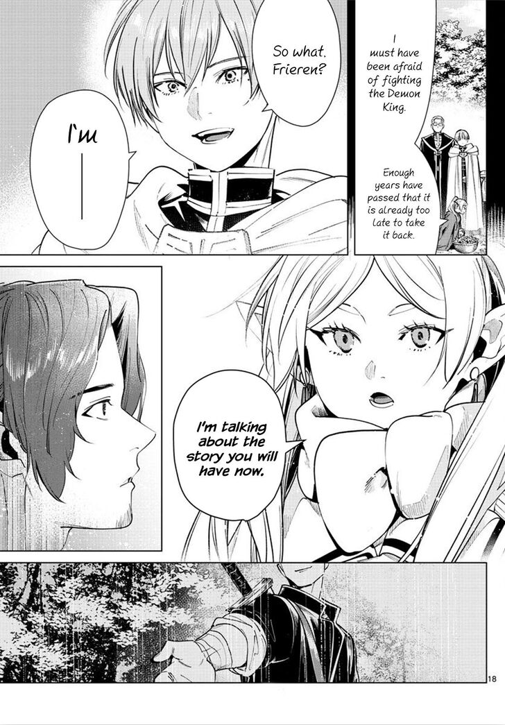 Frieren: Beyond Journey's End Manga Chapter 27 page 18 - A Priest from an Ordinary Village scene