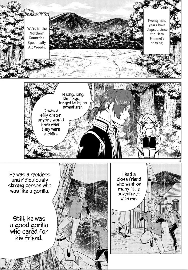 Frieren: Beyond Journey's End Manga Chapter 27 page 2 - A Priest from an Ordinary Village scene