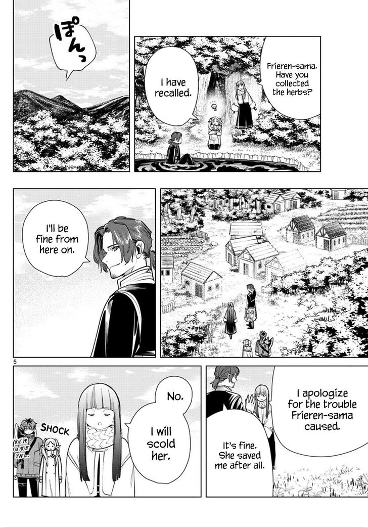 Frieren: Beyond Journey's End Manga Chapter 27 page 5 - A Priest from an Ordinary Village scene