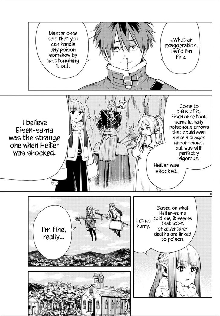 Frieren: Beyond Journey's End Manga Chapter 27 page 8 - A Priest from an Ordinary Village scene