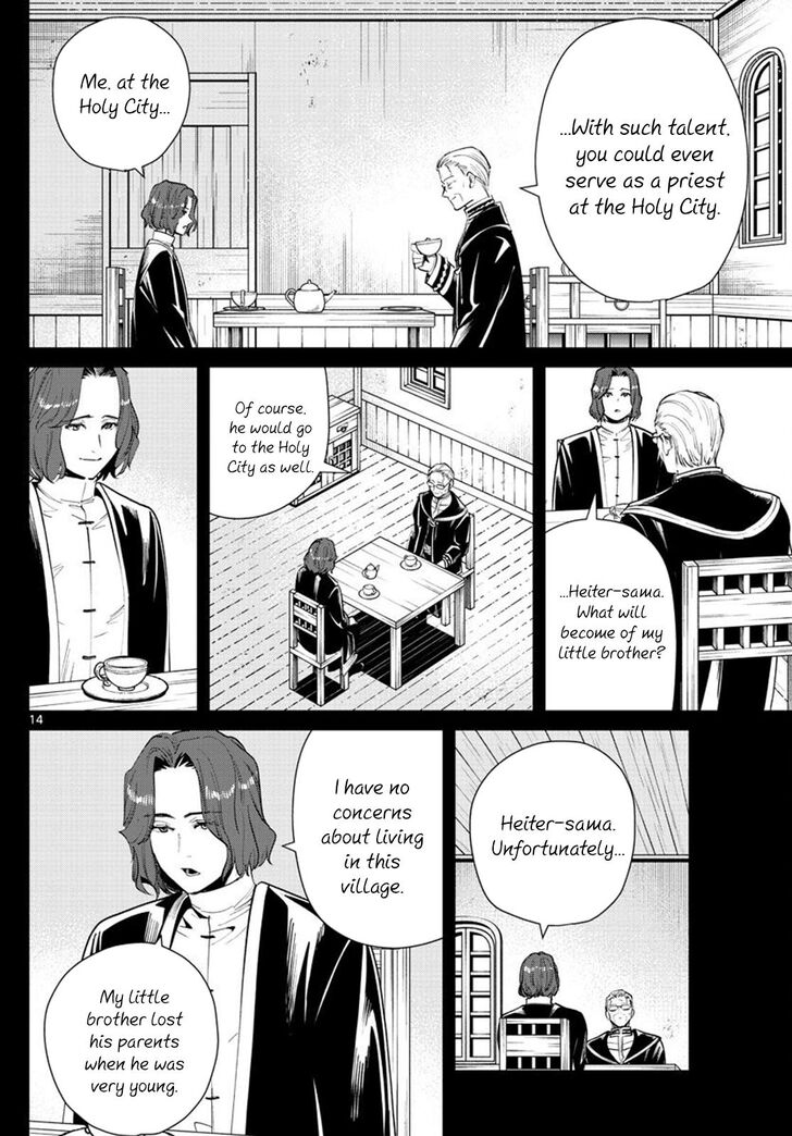 Frieren: Beyond Journey's End Manga Chapter 28 page 14 - The Priest and His Regret scene