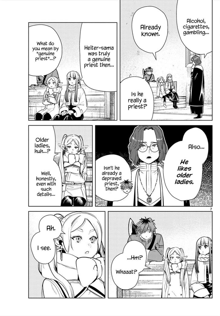 Frieren: Beyond Journey's End Manga Chapter 28 page 7 - The Priest and His Regret scene