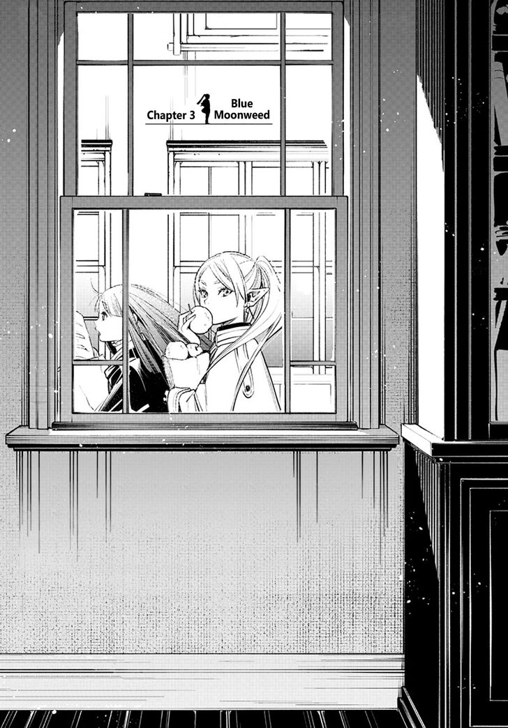 Frieren: Beyond Journey's End Manga Chapter 3 page 1 - Blue-Moon Weed scene