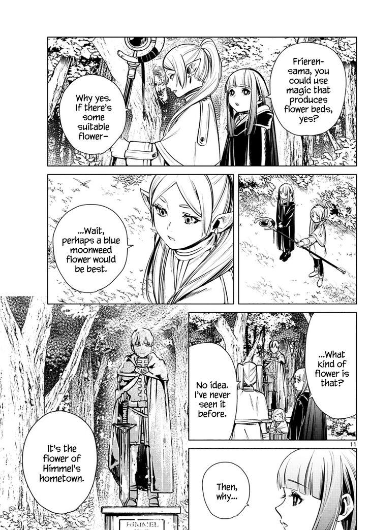 Frieren: Beyond Journey's End Manga Chapter 3 page 11 - Blue-Moon Weed scene
