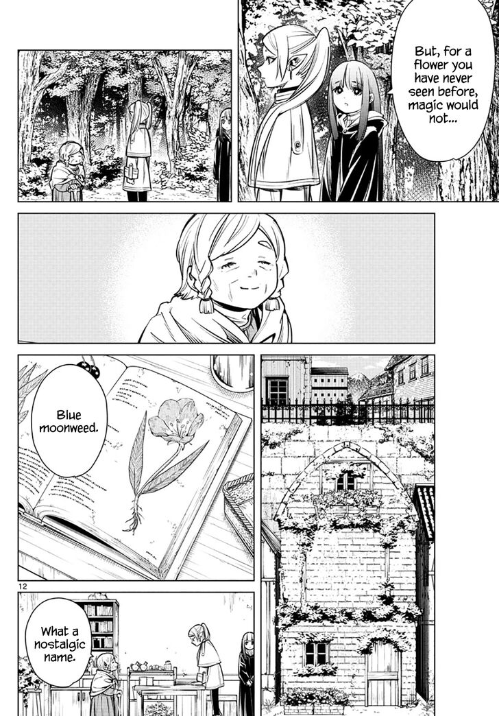 Frieren: Beyond Journey's End Manga Chapter 3 page 12 - Blue-Moon Weed scene
