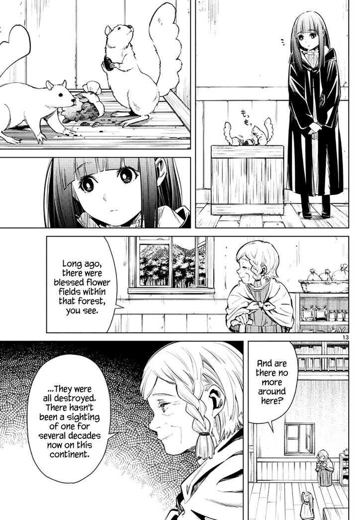 Frieren: Beyond Journey's End Manga Chapter 3 page 13 - Blue-Moon Weed scene