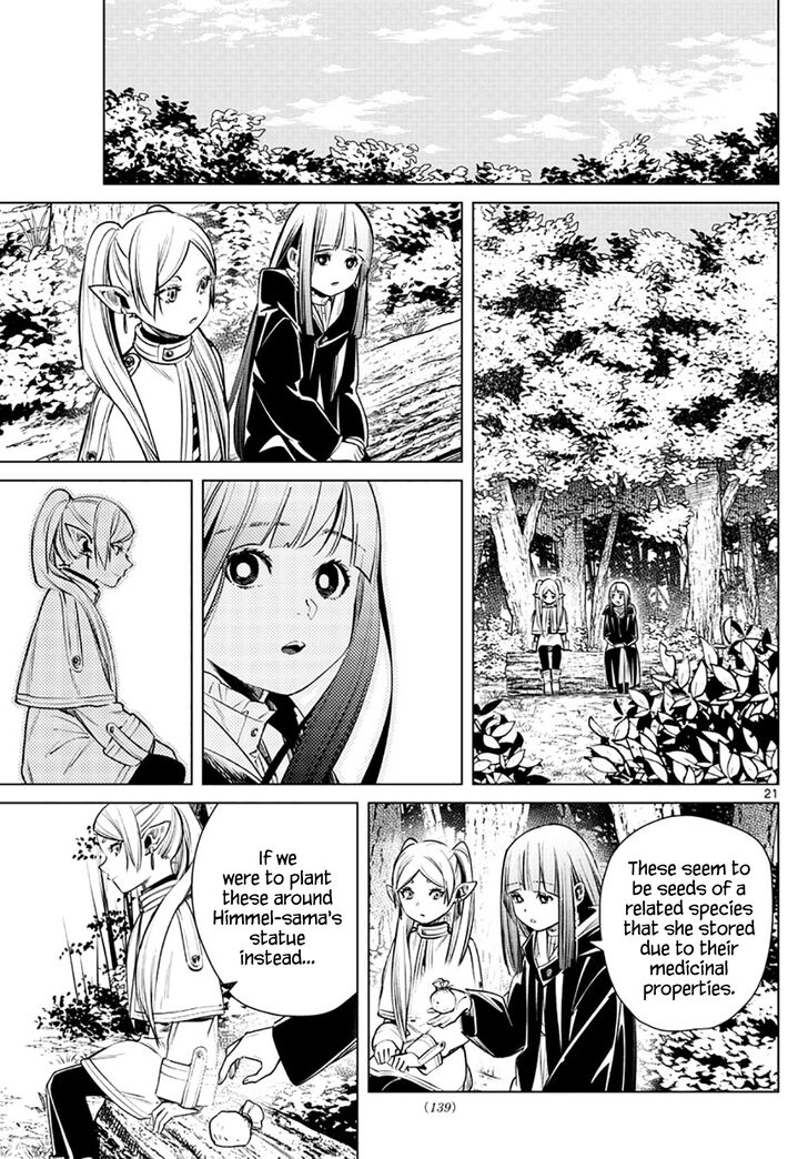 Frieren: Beyond Journey's End Manga Chapter 3 page 21 - Blue-Moon Weed scene