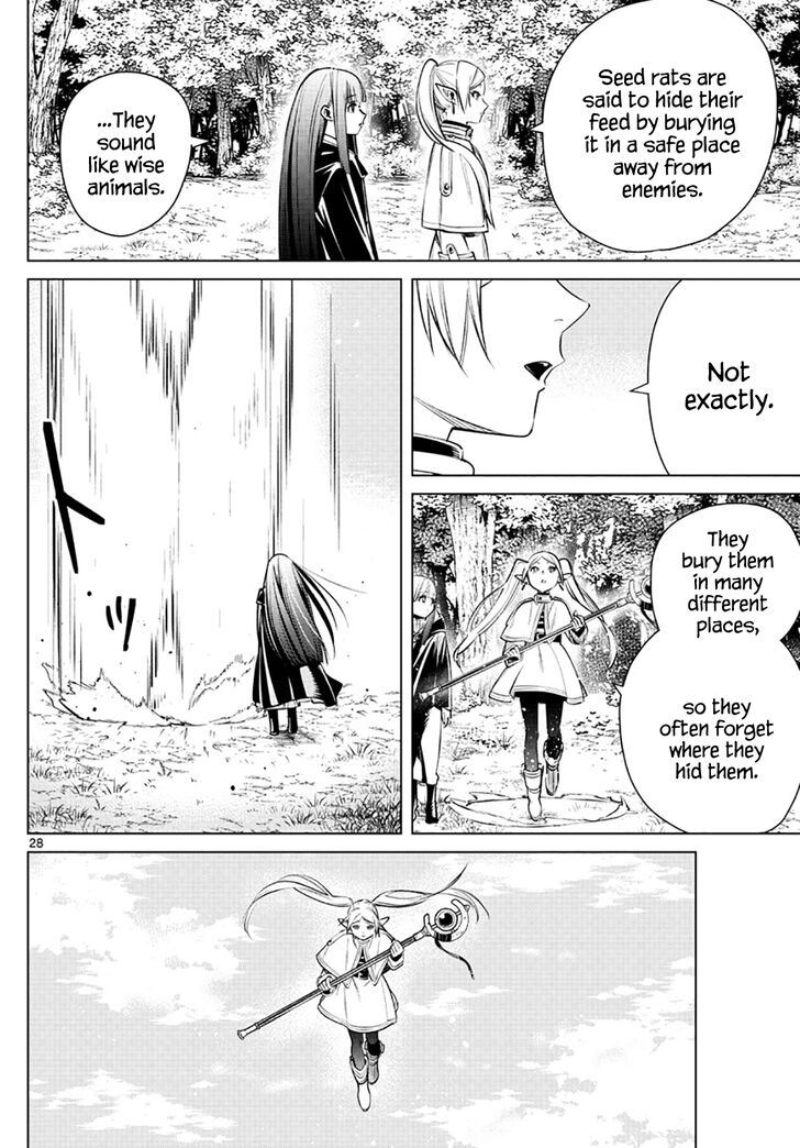Frieren: Beyond Journey's End Manga Chapter 3 page 28 - Blue-Moon Weed scene