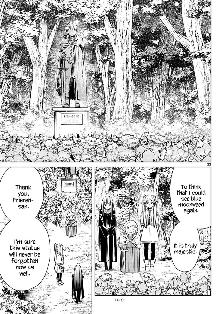 Frieren: Beyond Journey's End Manga Chapter 3 page 33 - Blue-Moon Weed scene