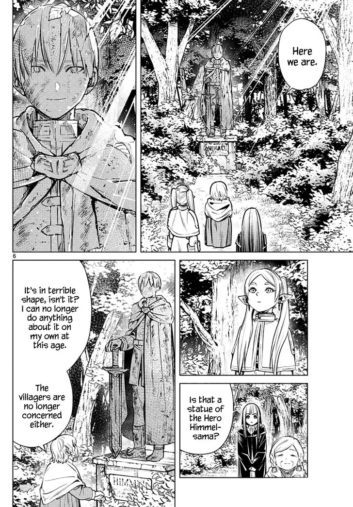 Frieren: Beyond Journey's End Manga Chapter 3 page 6 - Blue-Moon Weed scene