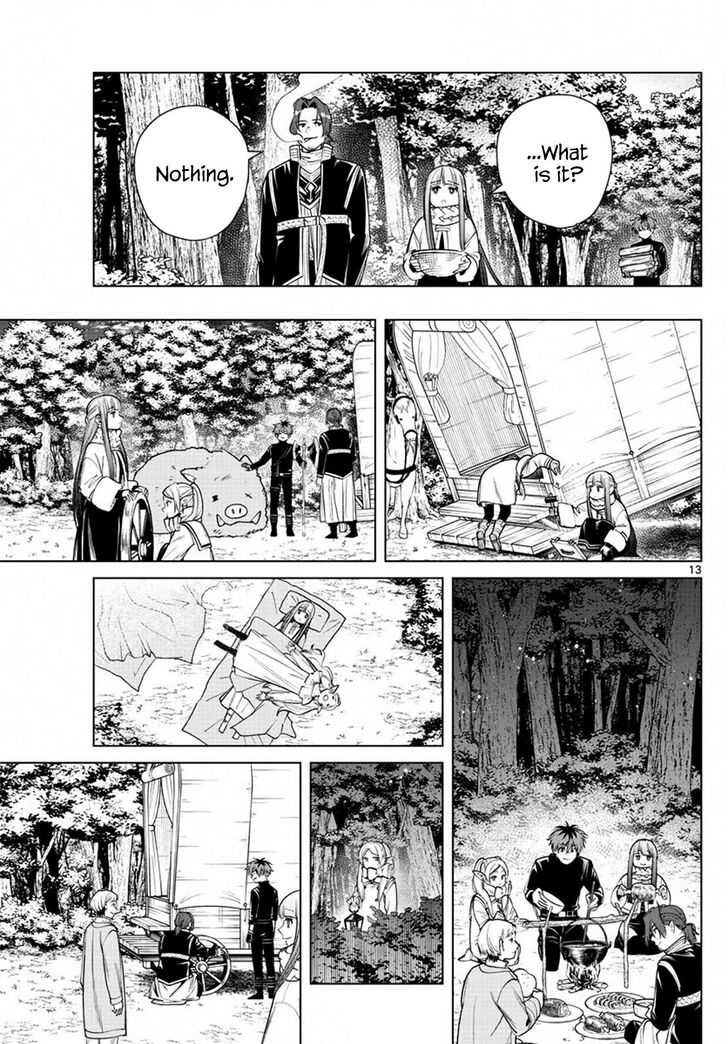 Frieren: Beyond Journey's End Manga Chapter 30 page 13 - Mirrored Lotus scene