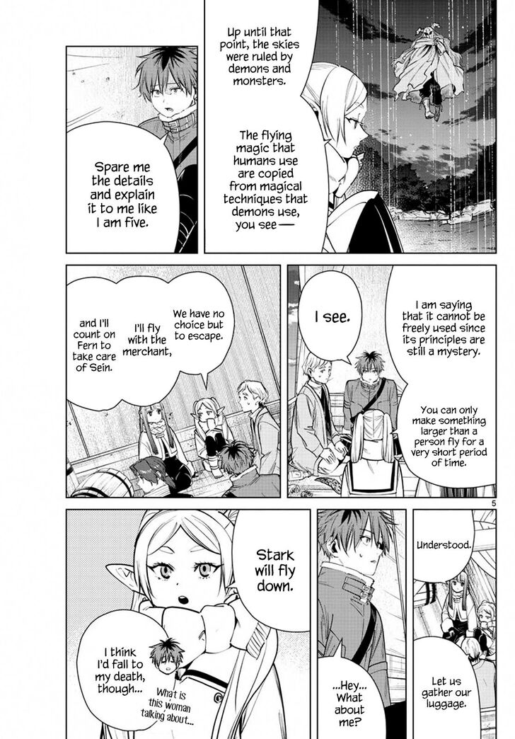 Frieren: Beyond Journey's End Manga Chapter 30 page 5 - Mirrored Lotus scene