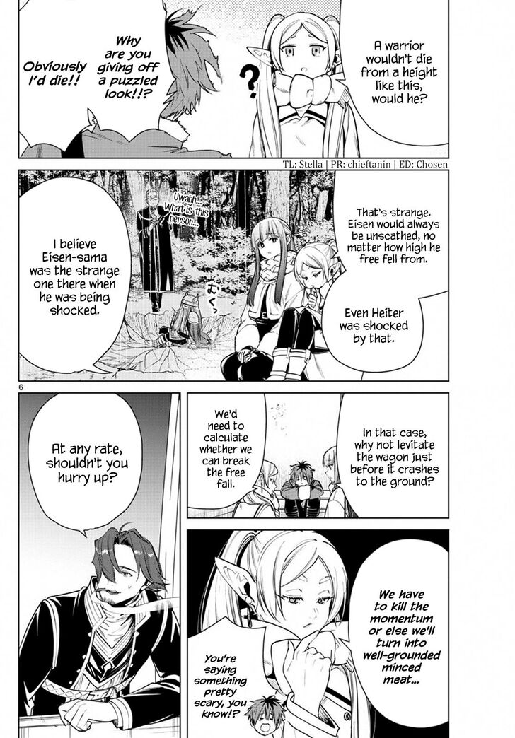 Frieren: Beyond Journey's End Manga Chapter 30 page 6 - Mirrored Lotus scene