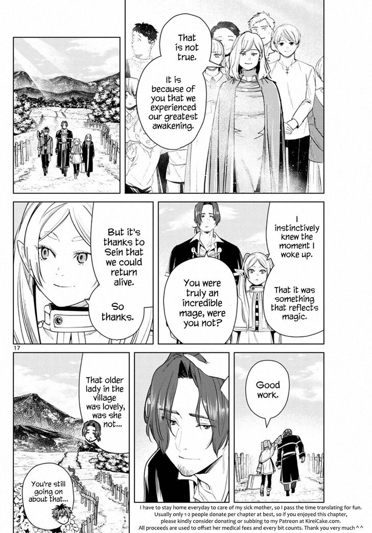 Frieren: Beyond Journey's End Manga Chapter 31 page 17 - Chaos Flower scene