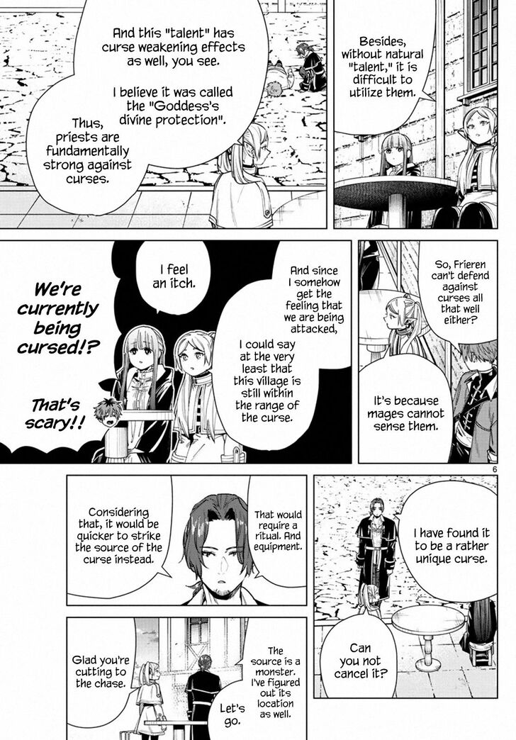 Frieren: Beyond Journey's End Manga Chapter 31 page 6 - Chaos Flower scene