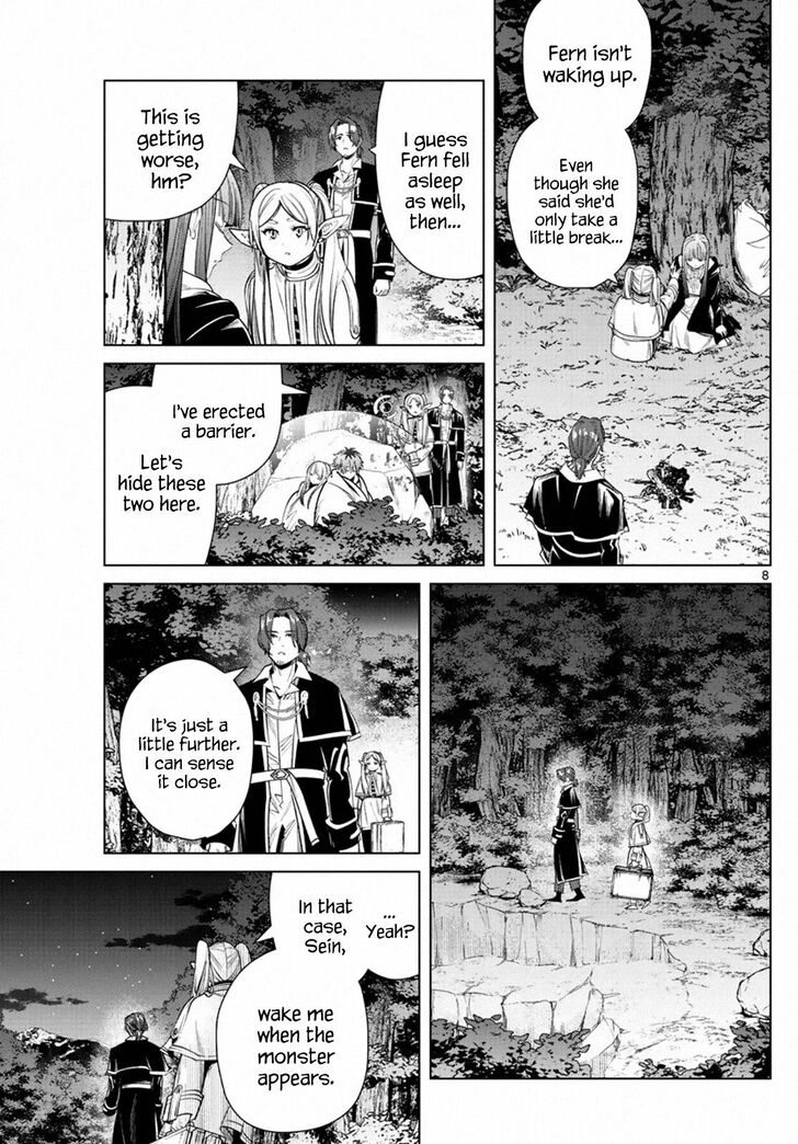 Frieren: Beyond Journey's End Manga Chapter 31 page 8 - Chaos Flower scene