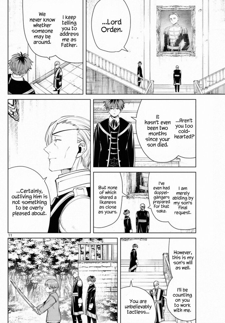 Frieren: Beyond Journey's End Manga Chapter 32 page 10 - The Orden Family scene