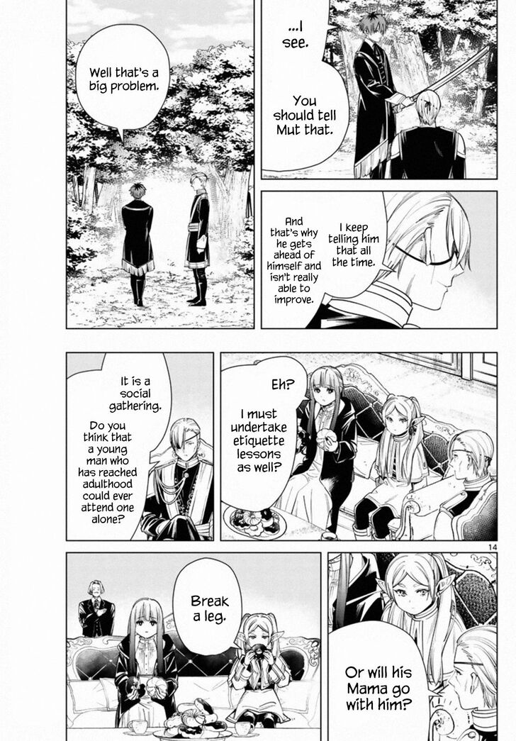 Frieren: Beyond Journey's End Manga Chapter 32 page 13 - The Orden Family scene