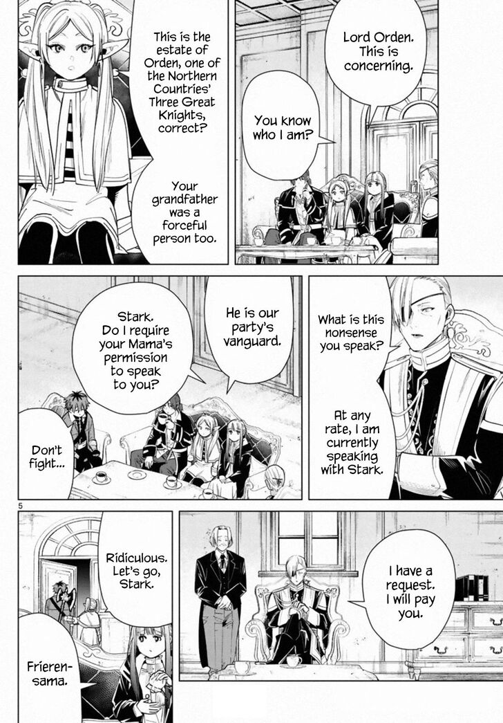 Frieren: Beyond Journey's End Manga Chapter 32 page 4 - The Orden Family scene