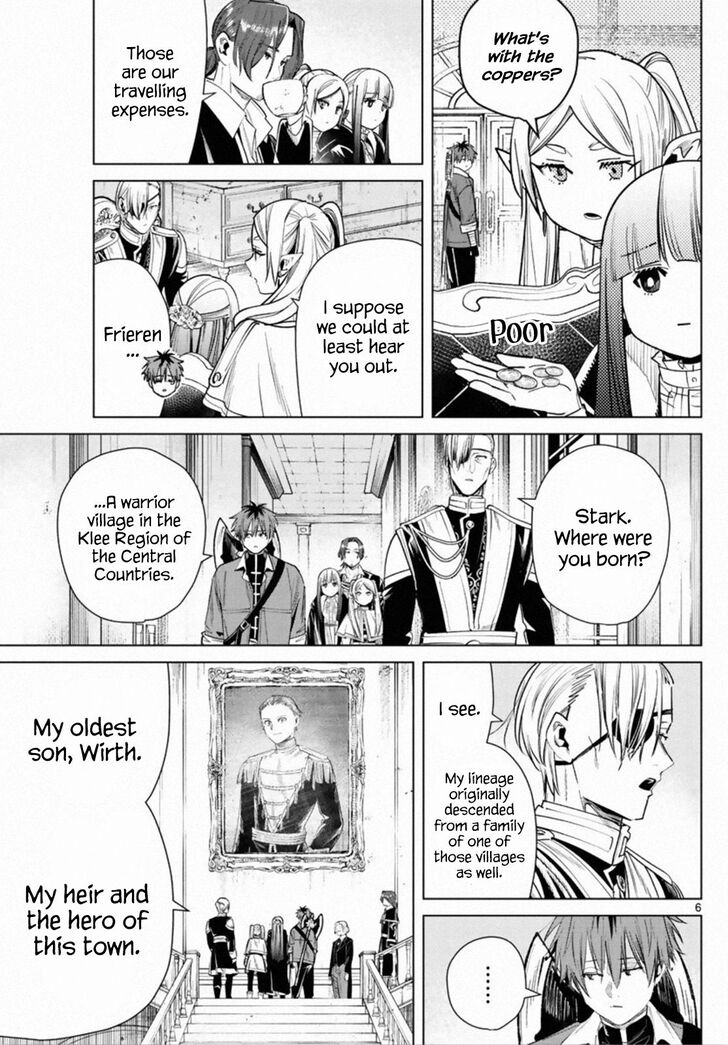 Frieren: Beyond Journey's End Manga Chapter 32 page 5 - The Orden Family scene