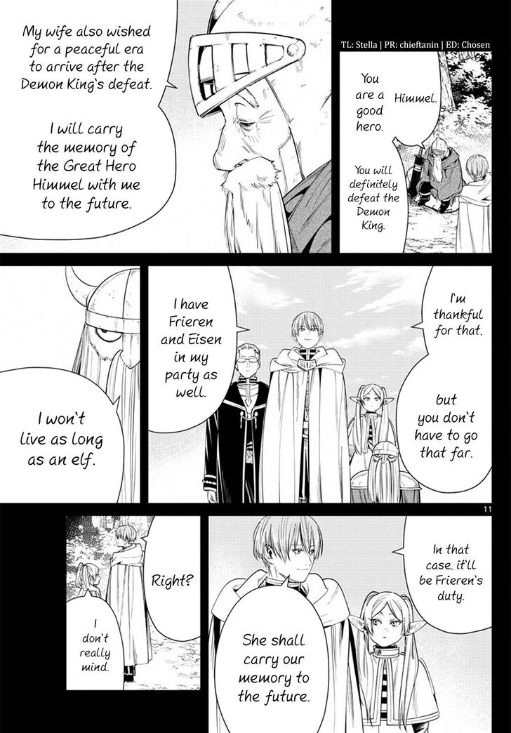 Frieren: Beyond Journey's End Manga Chapter 33 page 11 - Old Man Voll scene