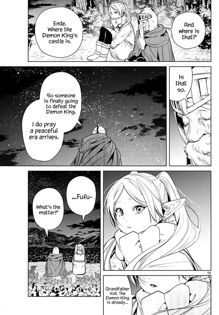Frieren: Beyond Journey's End Manga Chapter 33 page 15 - Old Man Voll scene