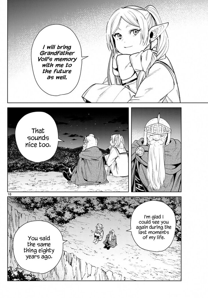 Frieren: Beyond Journey's End Manga Chapter 33 page 16 - Old Man Voll scene