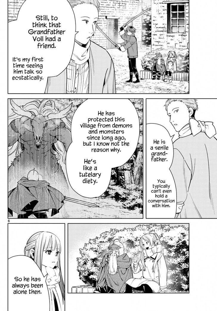 Frieren: Beyond Journey's End Manga Chapter 33 page 6 - Old Man Voll scene