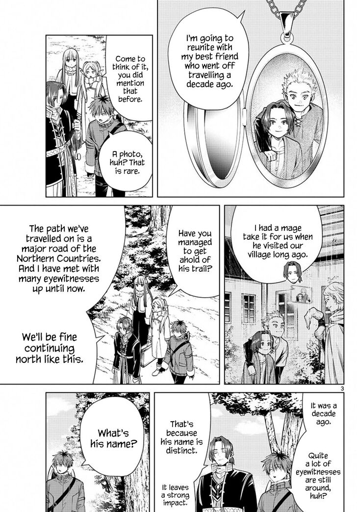 Frieren: Beyond Journey's End Manga Chapter 34 page 3 - The Statues of Heroes scene