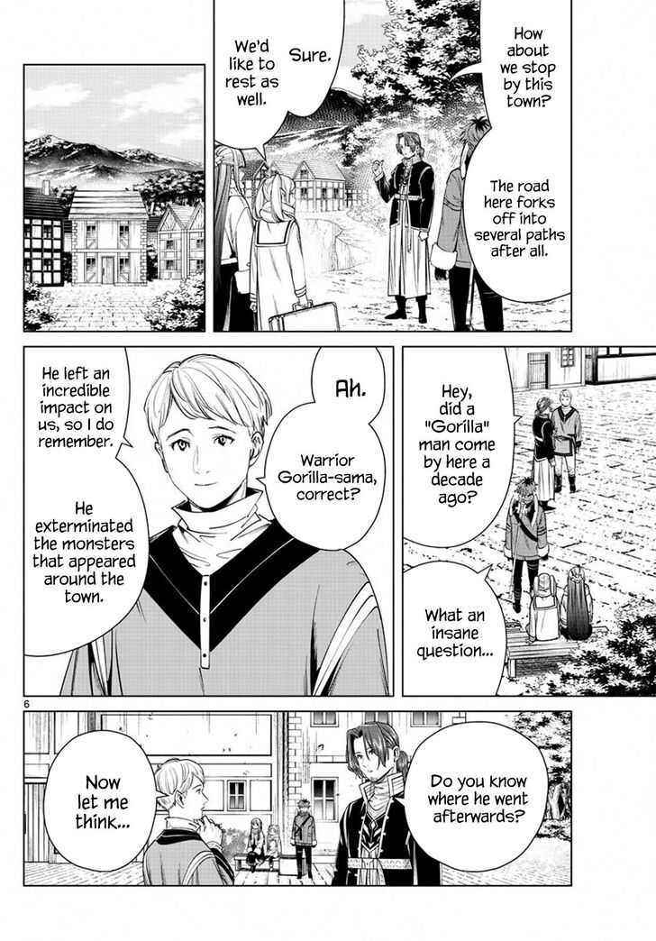 Frieren: Beyond Journey's End Manga Chapter 34 page 6 - The Statues of Heroes scene