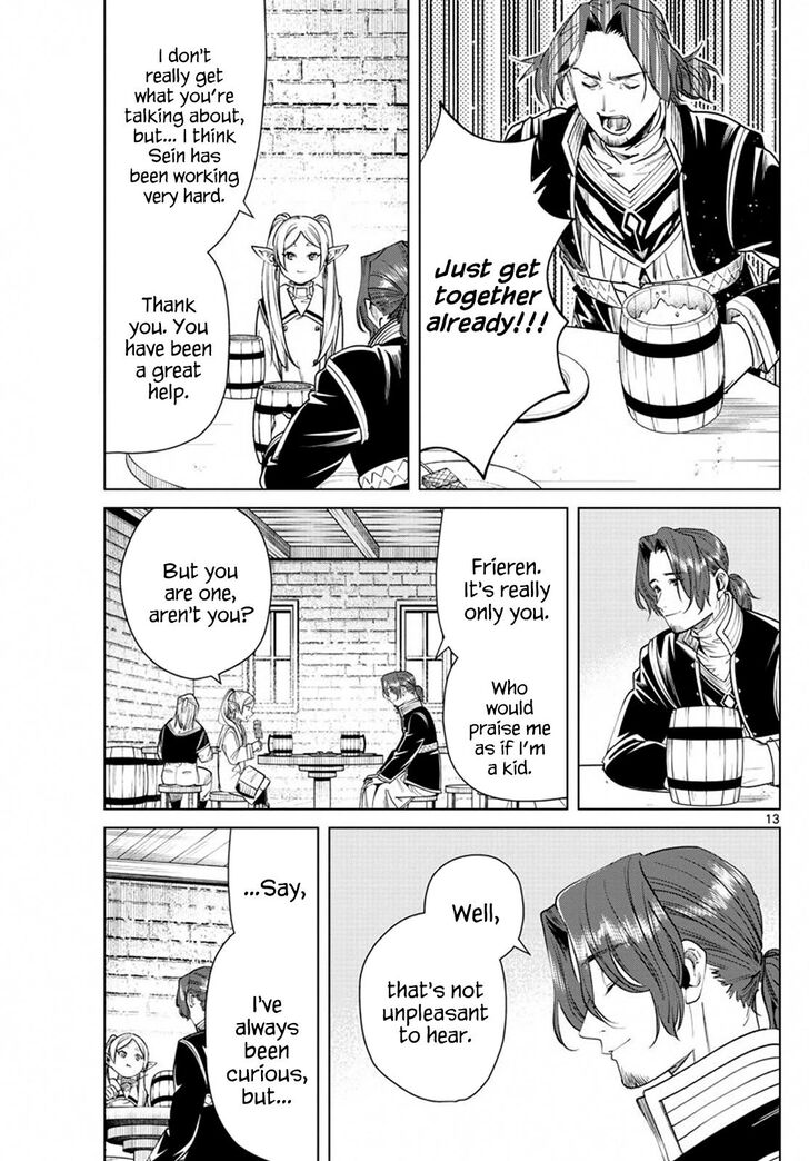 Frieren: Beyond Journey's End Manga Chapter 35 page 13 - A Reason to Begin the Journey scene