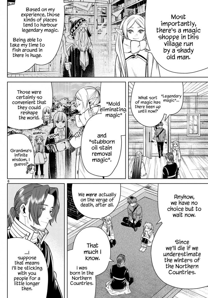 Frieren: Beyond Journey's End Manga Chapter 35 page 6 - A Reason to Begin the Journey scene