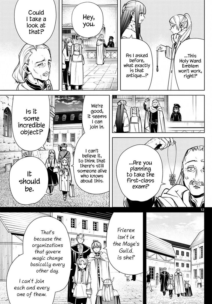 Frieren: Beyond Journey's End Manga Chapter 37 page 12 - The First-Class Exam scene