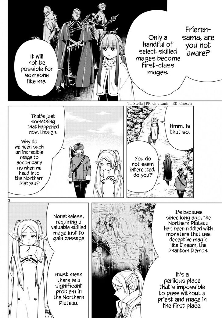 Frieren: Beyond Journey's End Manga Chapter 37 page 3 - The First-Class Exam scene