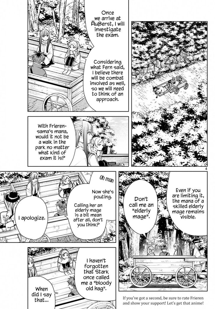Frieren: Beyond Journey's End Manga Chapter 37 page 4 - The First-Class Exam scene