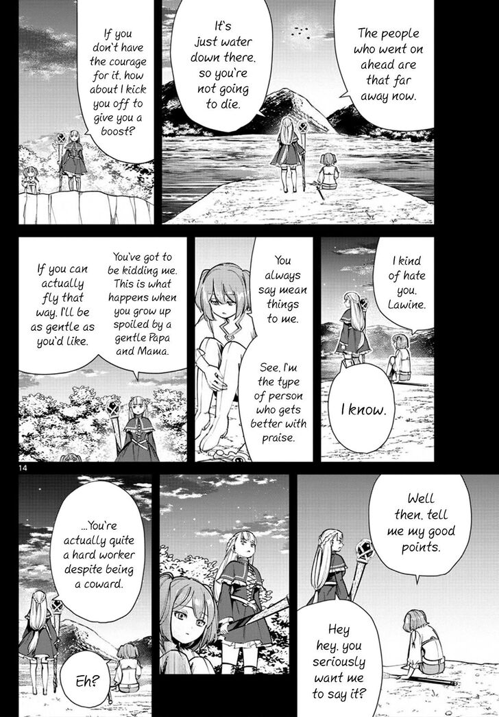 Frieren: Beyond Journey's End Manga Chapter 38 page 14 - Stille—Meteoric Iron Bird scene