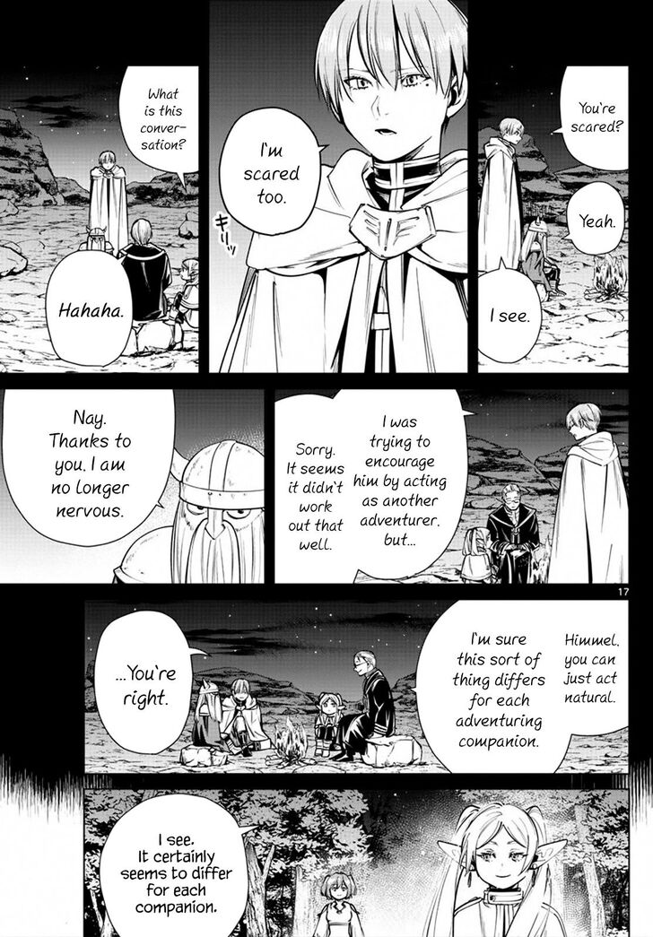 Frieren: Beyond Journey's End Manga Chapter 38 page 17 - Stille—Meteoric Iron Bird scene