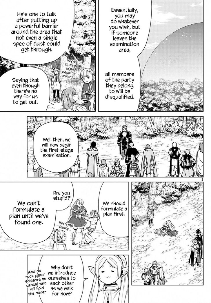 Frieren: Beyond Journey's End Manga Chapter 38 page 3 - Stille—Meteoric Iron Bird scene