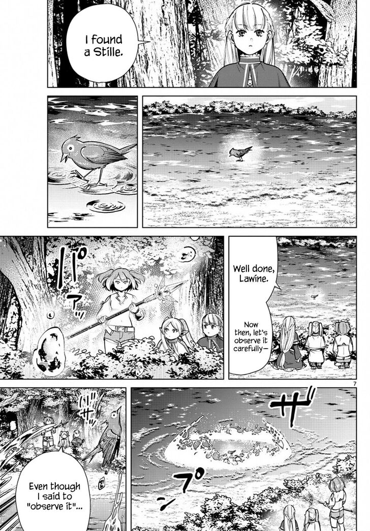 Frieren: Beyond Journey's End Manga Chapter 38 page 7 - Stille—Meteoric Iron Bird scene