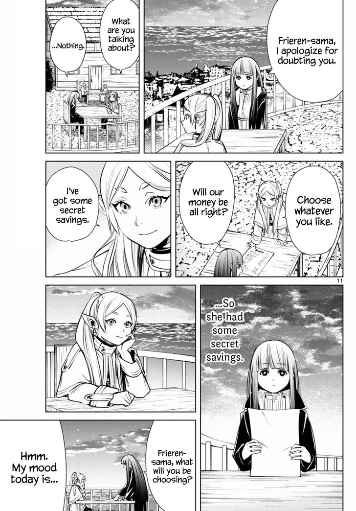 Frieren: Beyond Journey's End Manga Chapter 4 page 11 - The Mage's Secret scene