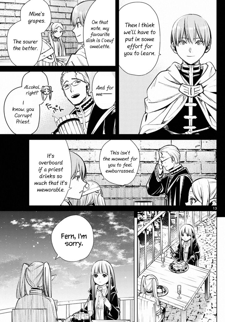Frieren: Beyond Journey's End Manga Chapter 4 page 13 - The Mage's Secret scene