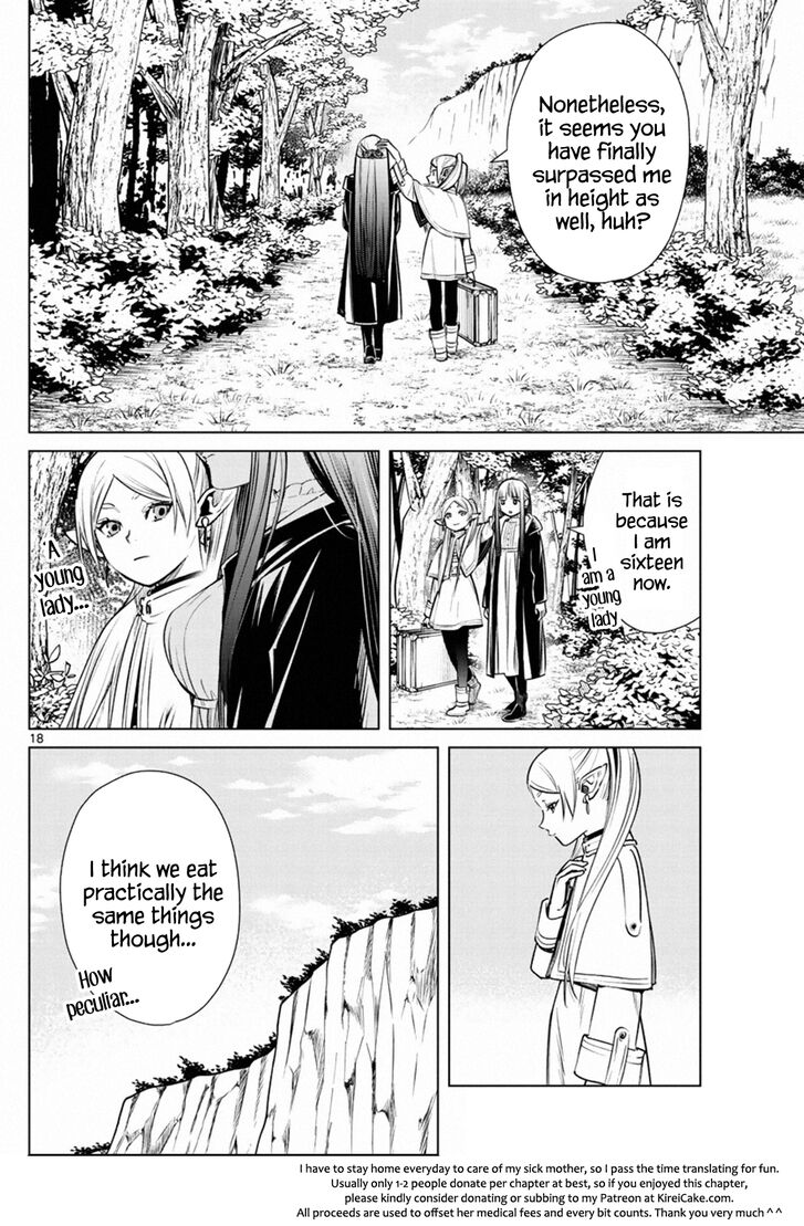 Frieren: Beyond Journey's End Manga Chapter 4 page 18 - The Mage's Secret scene