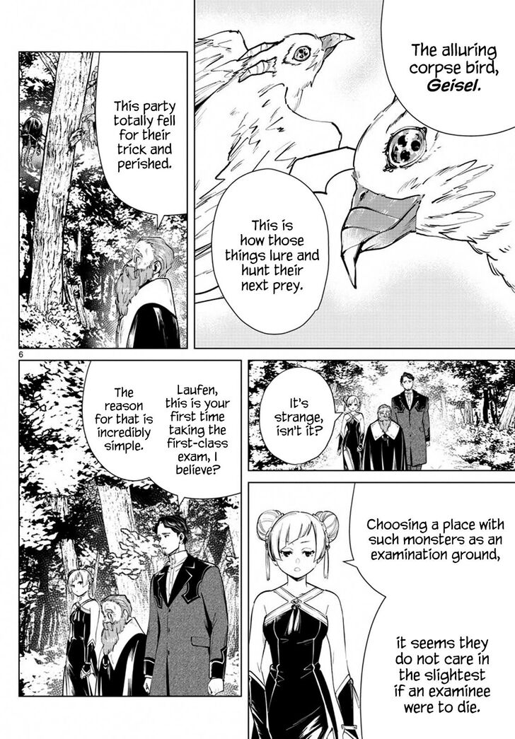 Frieren: Beyond Journey's End Manga Chapter 40 page 6 - A Spell to Capture a Bird scene