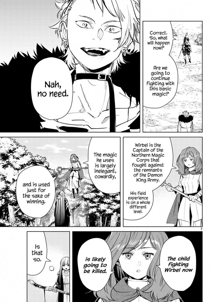 Frieren: Beyond Journey's End Manga Chapter 41 page 7 - Time for Resolve scene