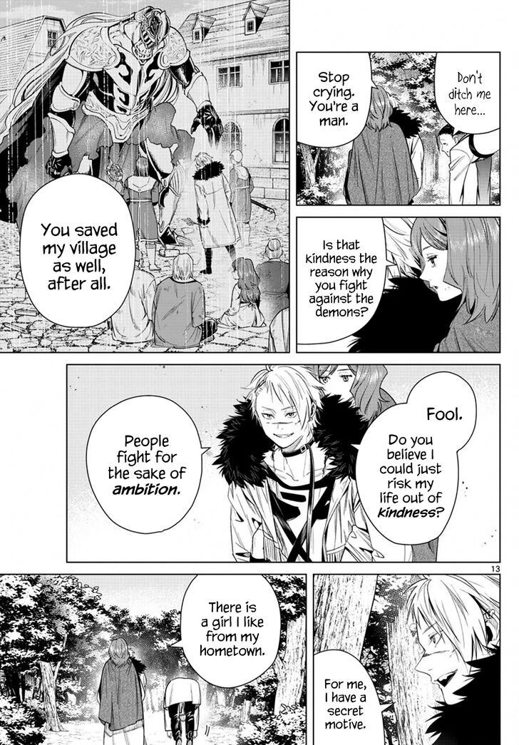 Frieren: Beyond Journey's End Manga Chapter 42 page 13 - A Reason to Fight scene