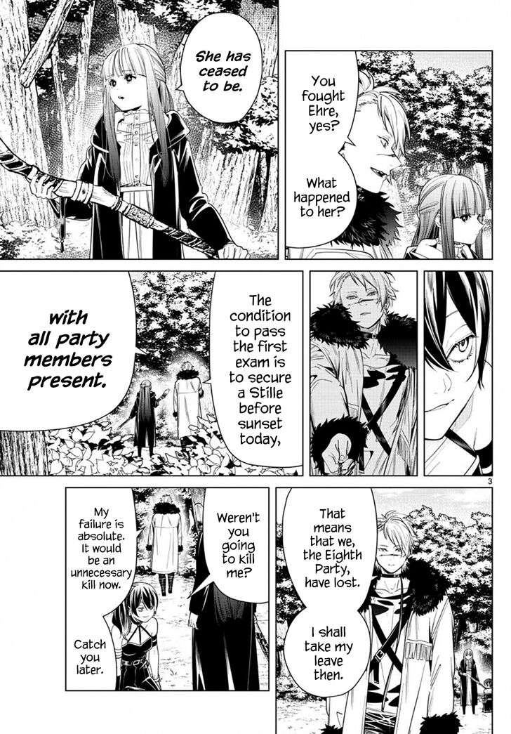 Frieren: Beyond Journey's End Manga Chapter 42 page 3 - A Reason to Fight scene