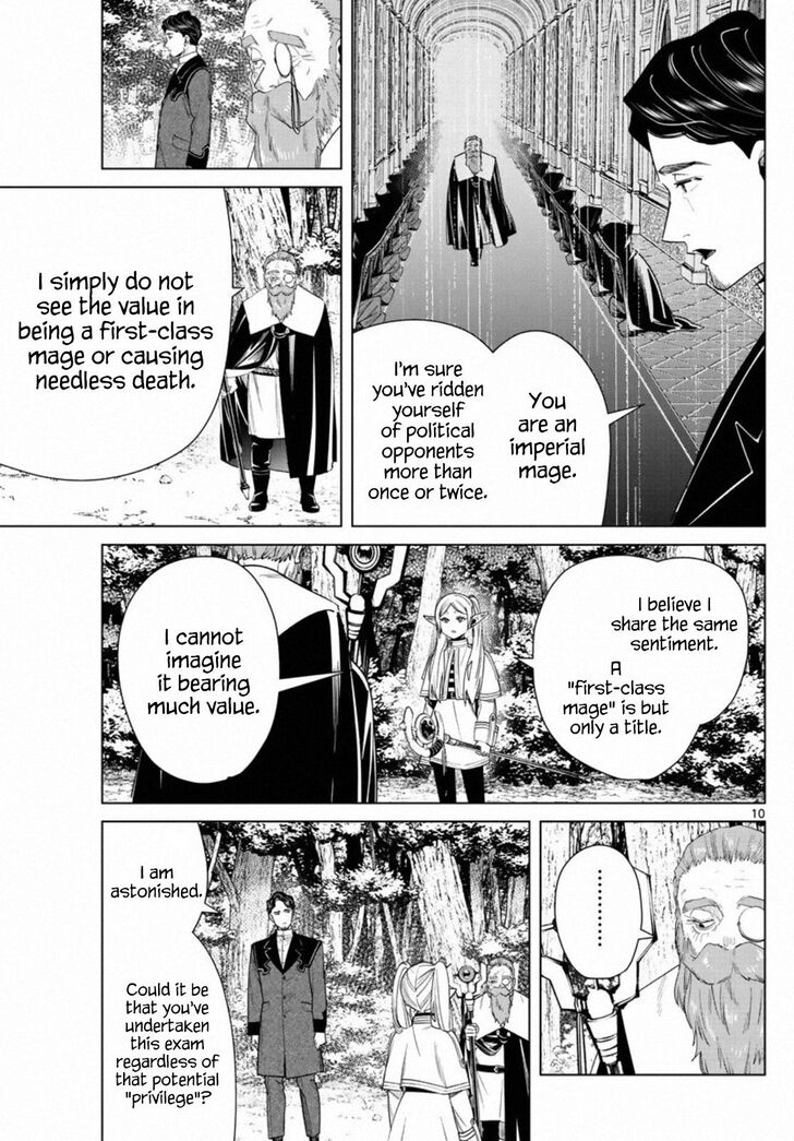 Frieren: Beyond Journey's End Manga Chapter 43 page 10 - Privilege scene