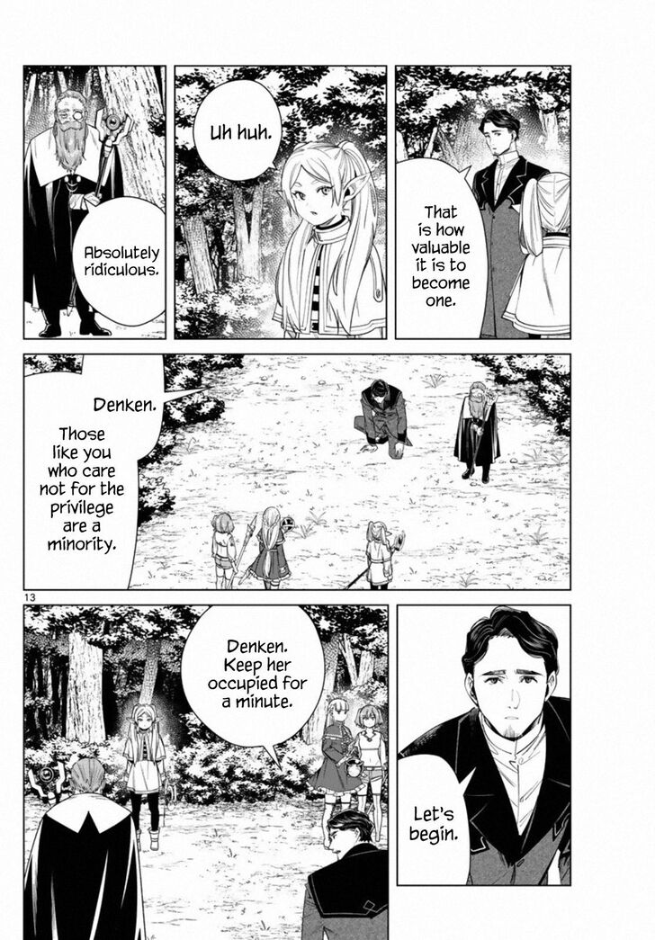 Frieren: Beyond Journey's End Manga Chapter 43 page 13 - Privilege scene
